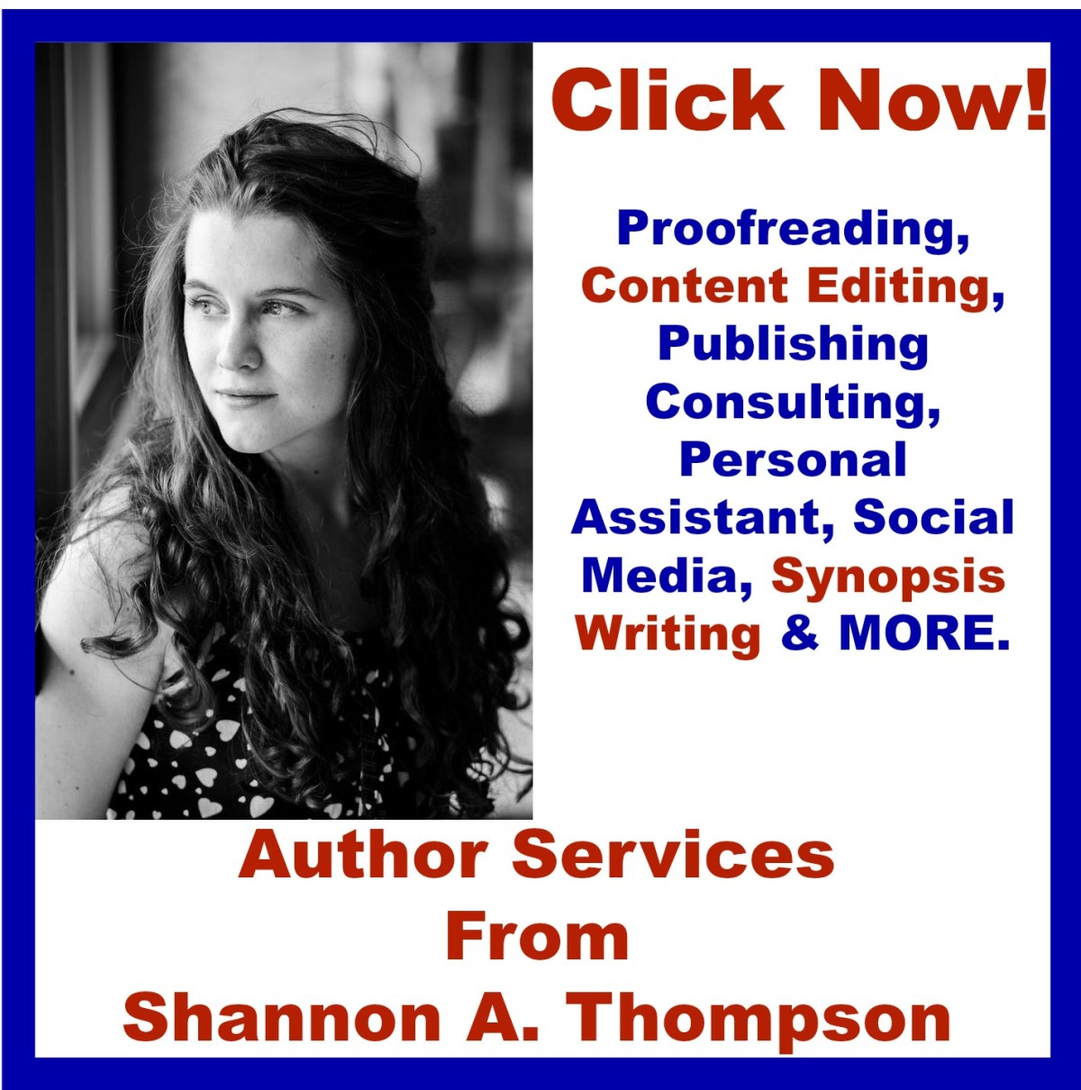 Get services from an expert. Shannon A. Thompson Author Services.&nbsp;@ShanAshleeT23