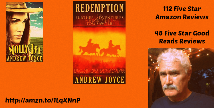 A @COLLEENCHESEBRO INTERVIEW WITH AUTHOR ANDREW JOYCE&nbsp;@HUCKFINN76