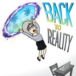 back to reality