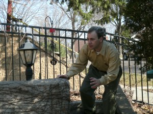 Tony Rauch in action