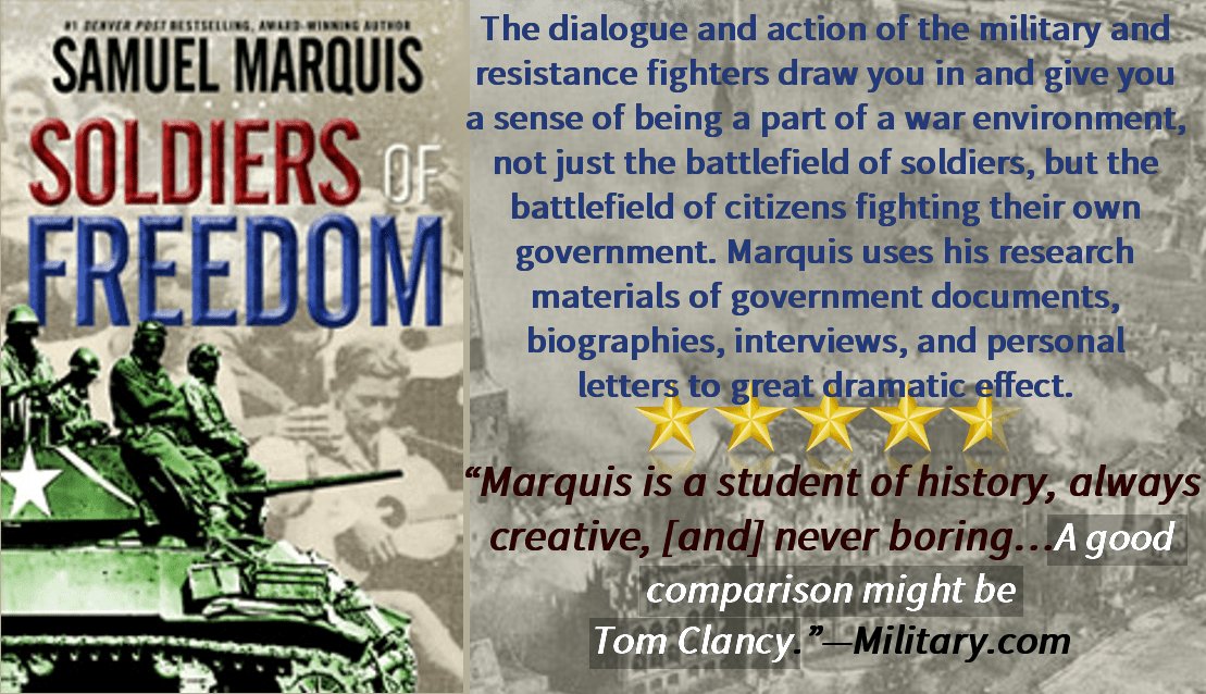 #BookReview  by @RonovanWrites of Soldiers of Freedom part of @SamMarquisBooks WWII&nbsp;Series