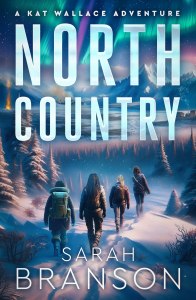 North Country book cover four women walking single file through snowy mountains.